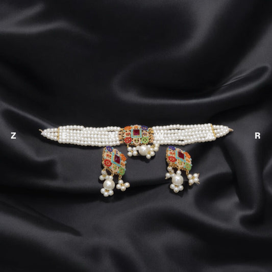 Naurattan Choker Set