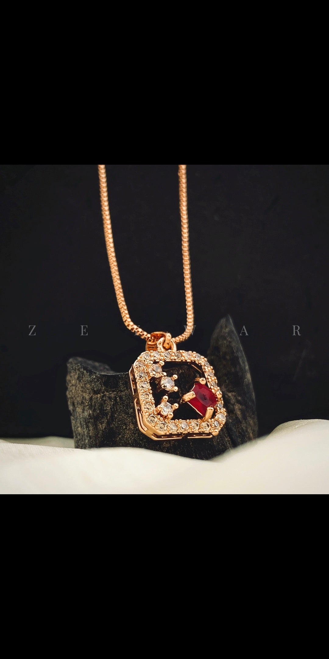 Zircon Pendant- a symbol of refinement