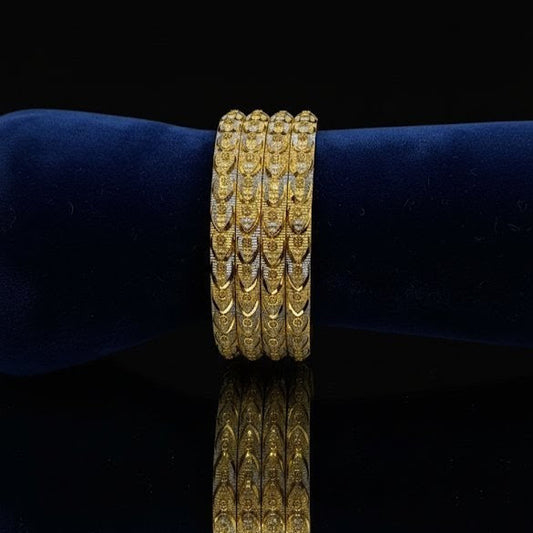 Gold Plated bangles guaranteed polish lifetime warranty