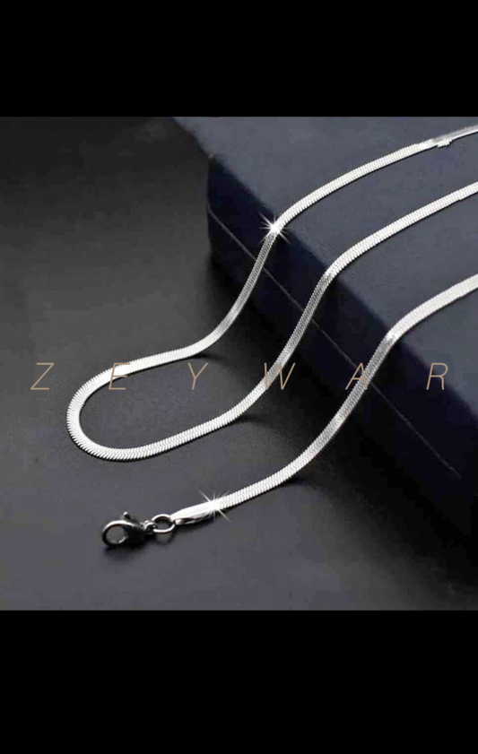 Silver Chain Stainless Steel
