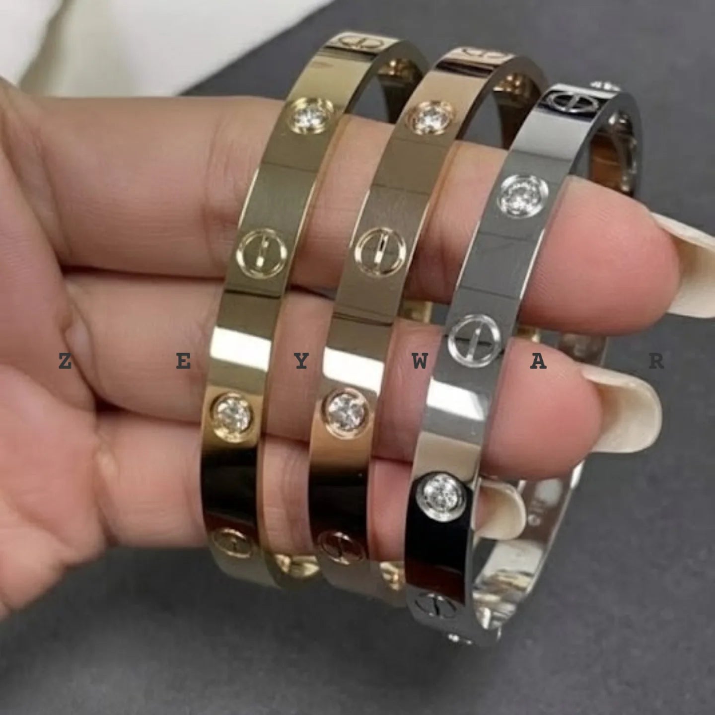 Stainless Steel 100% guaranteed polish lifetime