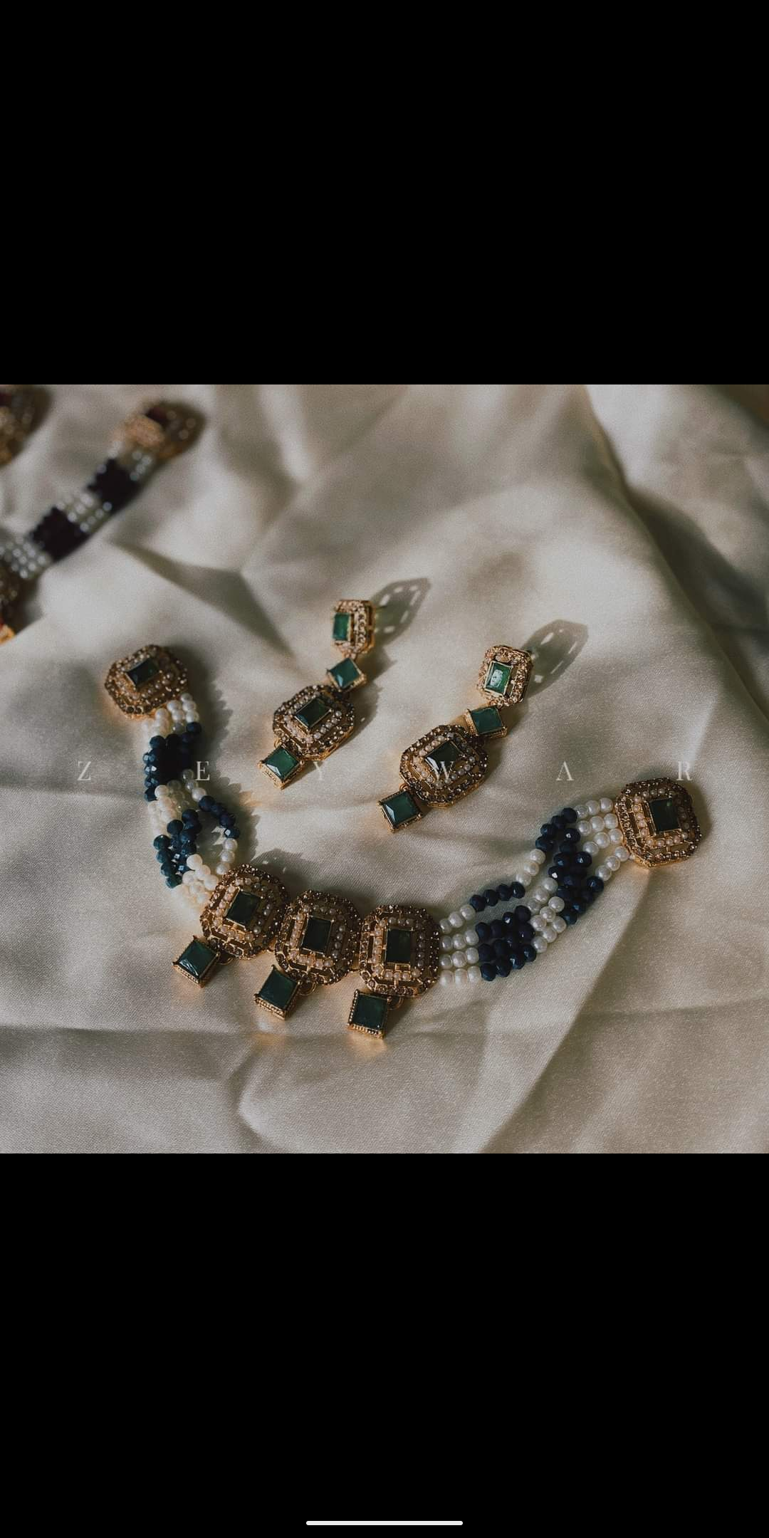 Beaded Bliss - Choker Set with Tika