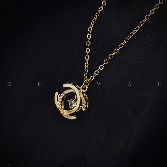 Elegance meets edge - Chanel Zircon Pendant