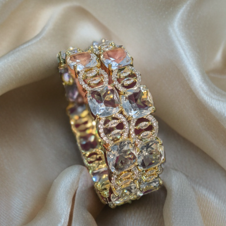 Diamond Look Dharkun bangles