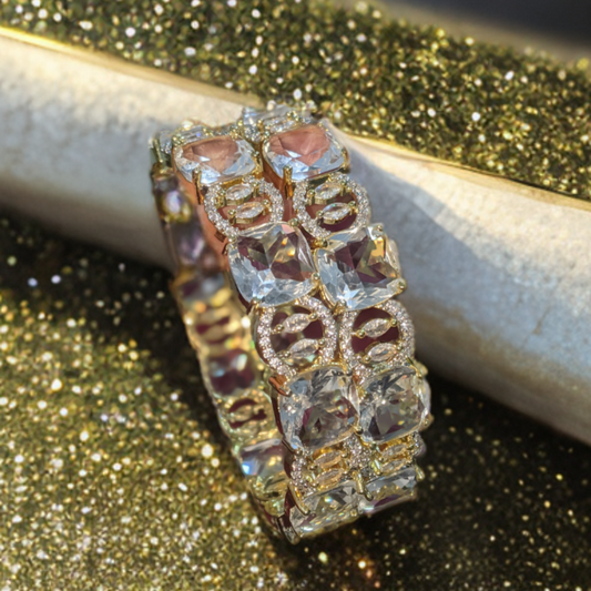 Diamond Look Dharkun bangles